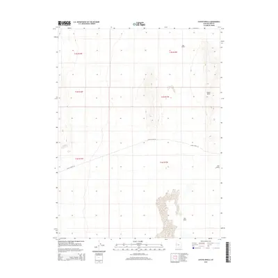 2014 Map of Coyote Knolls, 2014 Print
