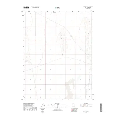 2020 Map of Coyote Knolls, 2020 Print