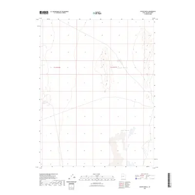 2023 Map of Coyote Knolls, 2023 Print