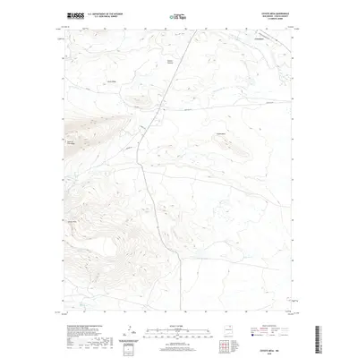 2020 Map of Coyote Mesa, 2020 Print
