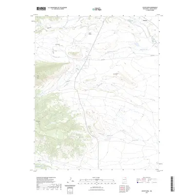 2023 Map of Coyote Mesa, 2023 Print