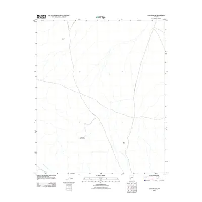 2011 Map of Coyote Peak, 2011 Print