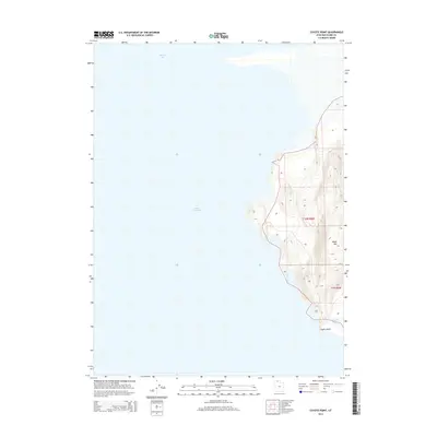 2014 Map of Coyote Point, 2014 Print