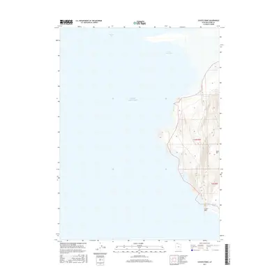 2017 Map of Coyote Point, 2017 Print