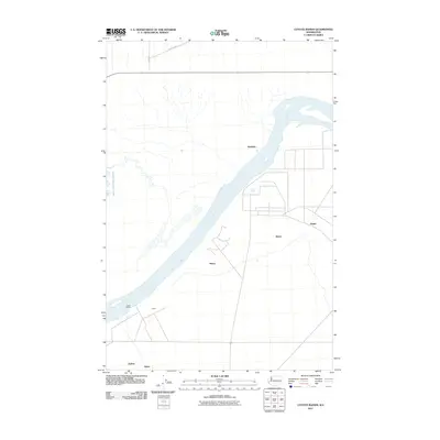 2011 Map of Coyote Rapids, 2011 Print