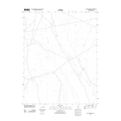 2012 Map of Coyote Spring, 2012 Print