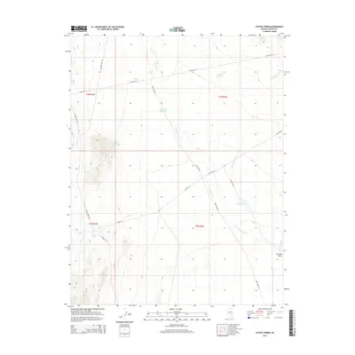 2014 Map of Coyote Spring, 2014 Print
