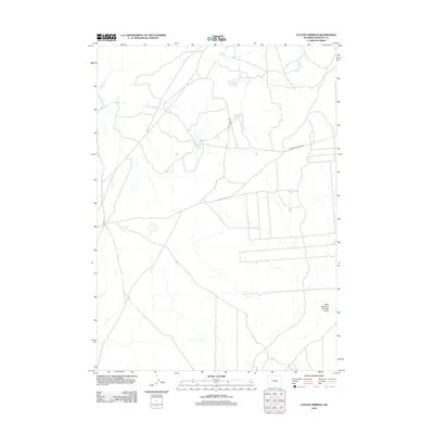 2012 Map of Coyote Springs, 2012 Print