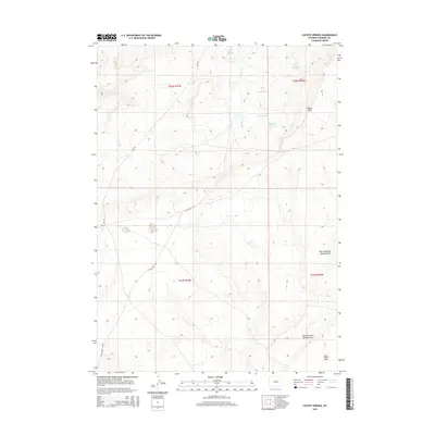 2015 Map of Coyote Springs, 2015 Print