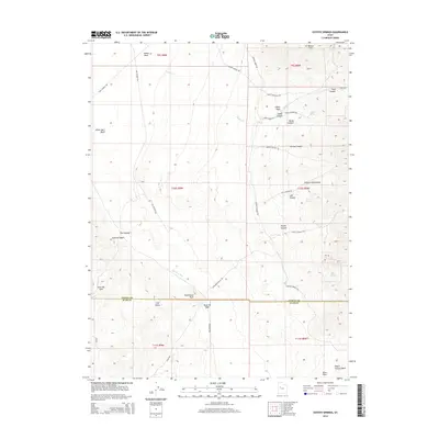 2014 Map of Coyote Springs, 2014 Print