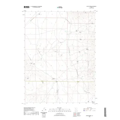 2020 Map of Coyote Springs, 2020 Print