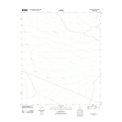 2011 Map of Coyote Water, 2011 Print