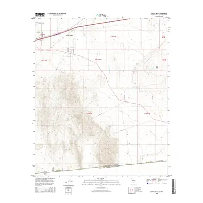 2015 Map of Coyote Wells, 2015 Print