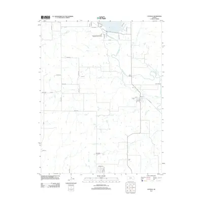 2012 Map of Coyville, 2012 Print