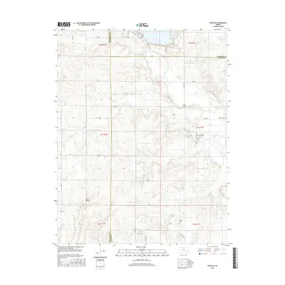 2015 Map of Coyville, 2015 Print