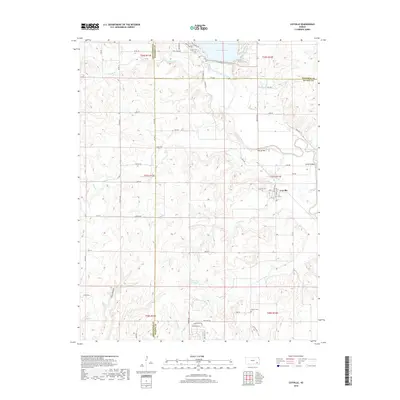 2018 Map of Coyville, 2018 Print
