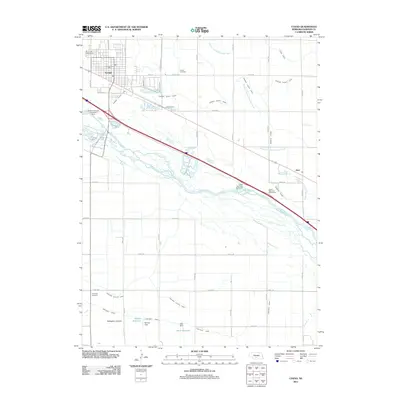 2011 Map of Cozad, 2011 Print