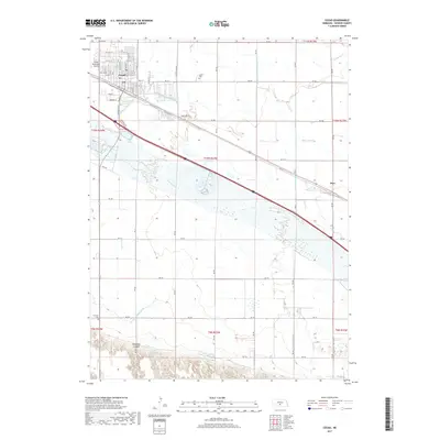 2017 Map of Cozad, 2017 Print