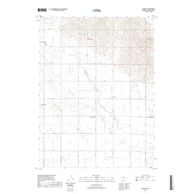2017 Map of Cozad NW, 2017 Print