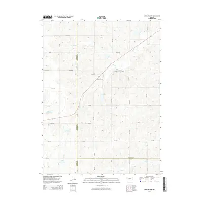 2014 Map of Crab Orchard, 2014 Print