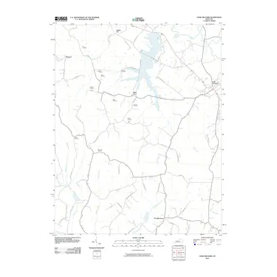 2010 Map of Crab Orchard, 2010 Print