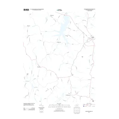 2013 Map of Crab Orchard, 2013 Print