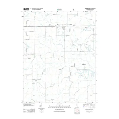 2012 Map of Crab Orchard, 2012 Print