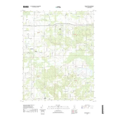 2018 Map of Crab Orchard, 2018 Print