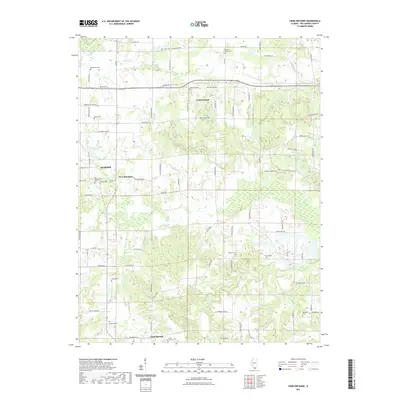 2021 Map of Crab Orchard, 2021 Print