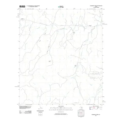 2010 Map of Crabapple Creek, 2010 Print