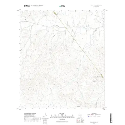 2019 Map of Crabapple Creek, 2019 Print