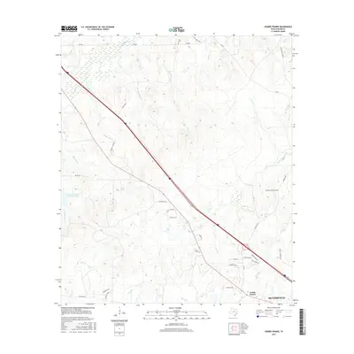 2016 Map of Crabbs Prairie, 2016 Print
