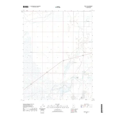 2020 Map of Crafts Lake, 2020 Print