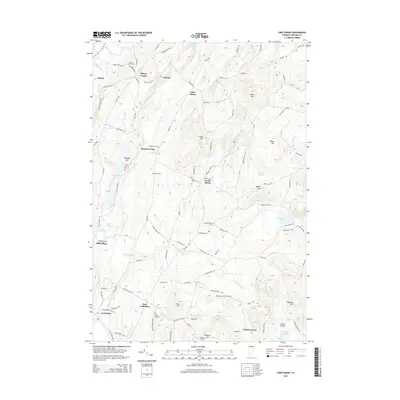 2015 Map of Craftsbury, 2015 Print