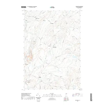 2021 Map of Craftsbury, 2021 Print