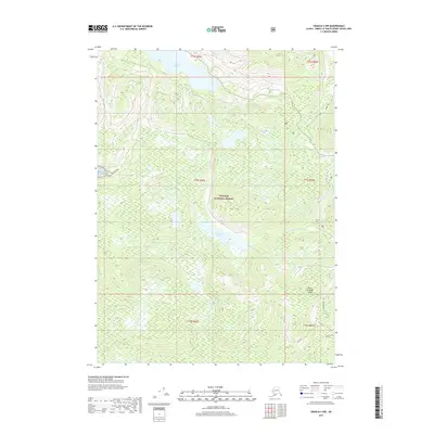 2017 Map of Craig B-3 NW, 2017 Print