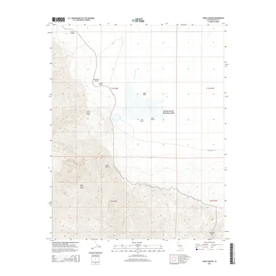 2015 Map of Craig Canyon, 2015 Print