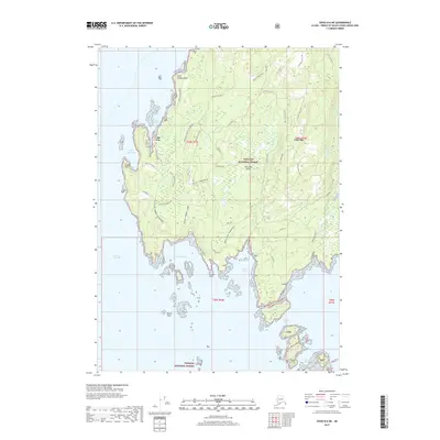 2017 Map of Craig D-6 NE, 2017 Print