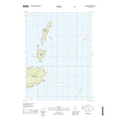 2018 Map of Craig D-7 NE, 2018 Print
