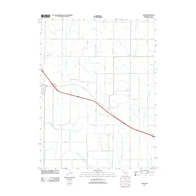 2012 Map of Craig, 2012 Print