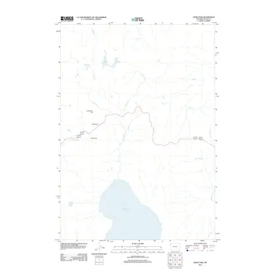 2012 Map of Craig Pass, 2012 Print