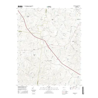 2016 Map of Craigfield, 2016 Print