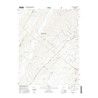 2016 Map of Craigsville, 2016 Print