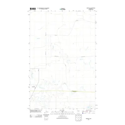 2013 Map of Craigville, 2013 Print