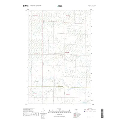 2019 Map of Craigville, 2019 Print
