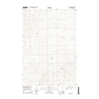 2014 Map of Crain Place, 2014 Print