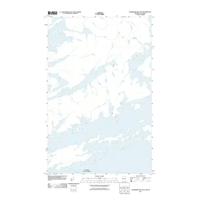 2011 Map of Cranberry Bay OE N, 2011 Print