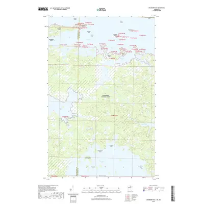 2019 Map of Cranberry Bay, 2019 Print
