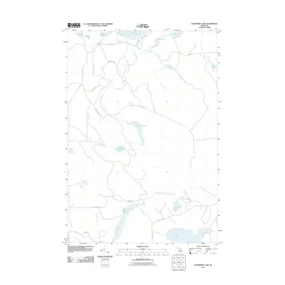2011 Map of Cranberry Lake, 2011 Print
