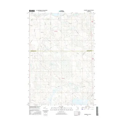 2017 Map of Cranberry Lake, 2017 Print